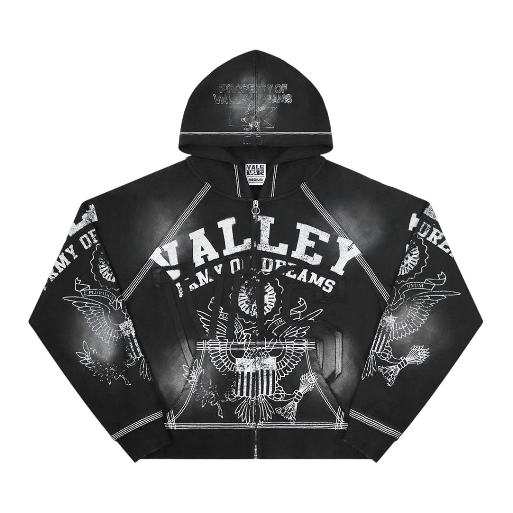 Vale Forever Valley hoodie set Black OKLU20261697