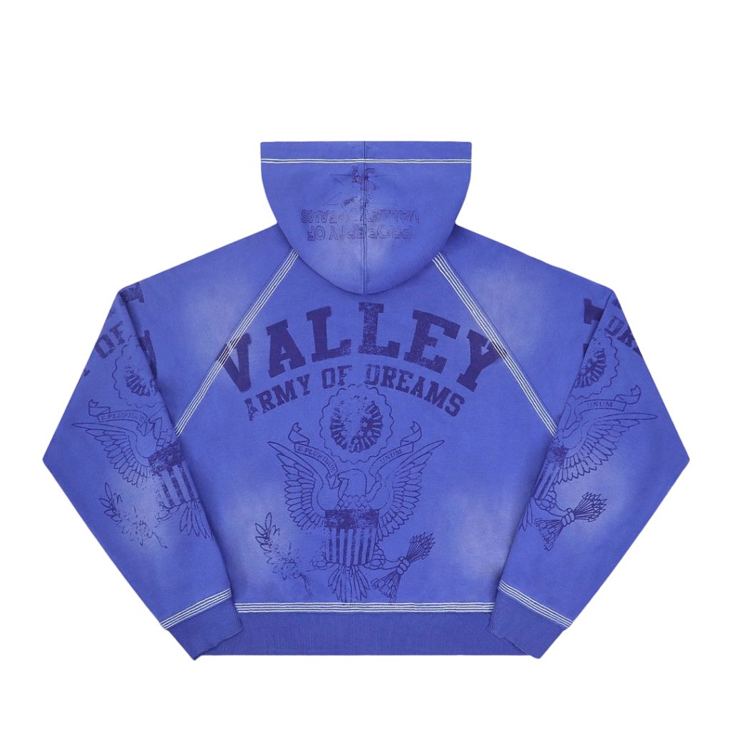 Vale Forever Valley hoodie set Blue OKLU20261699