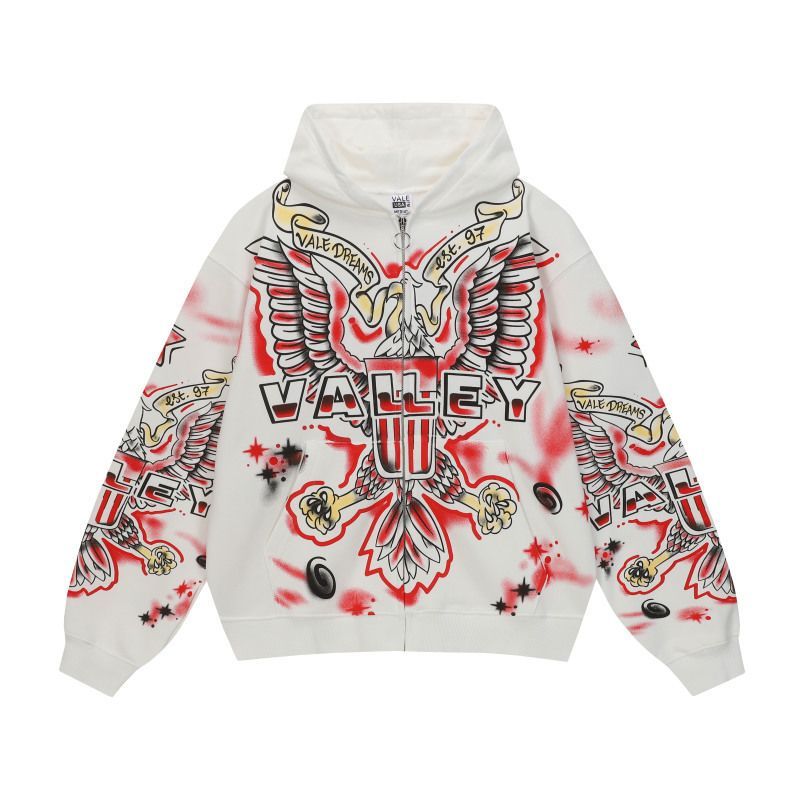 Vale Forever Valley leisure hoodie set white OKLU20261701