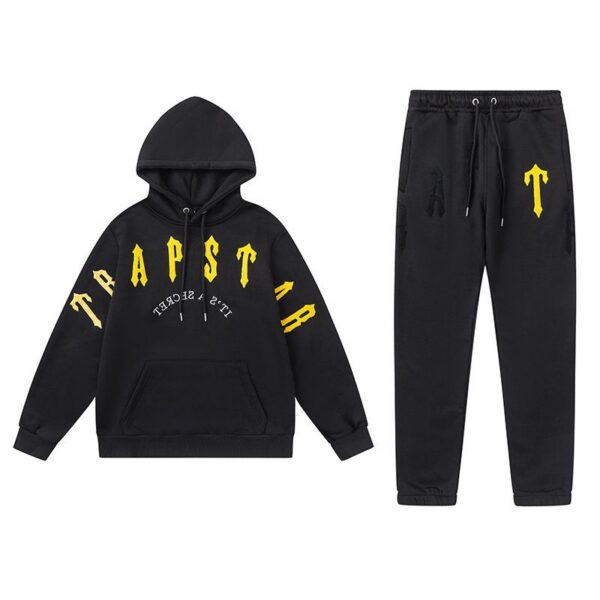 Trapstar Irongate Arch Chenille 2.0 Tracksuit Black/Yellow OKLU20261703