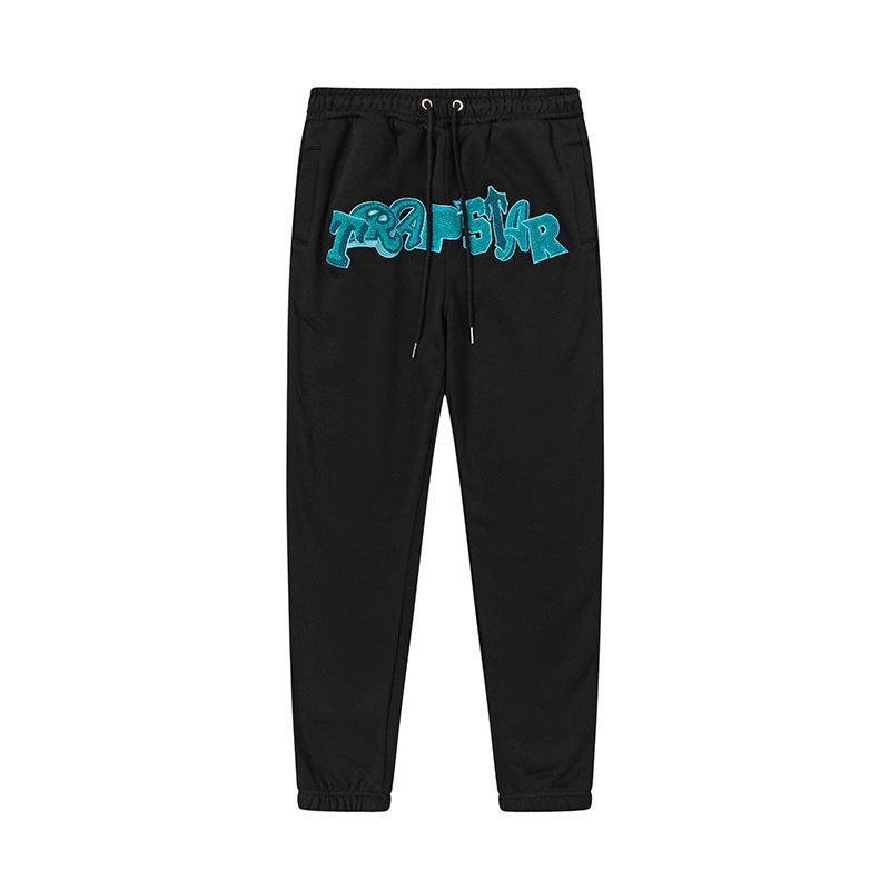 Trapstar Zipper Hoodie Casual Set Black OKLU20261707