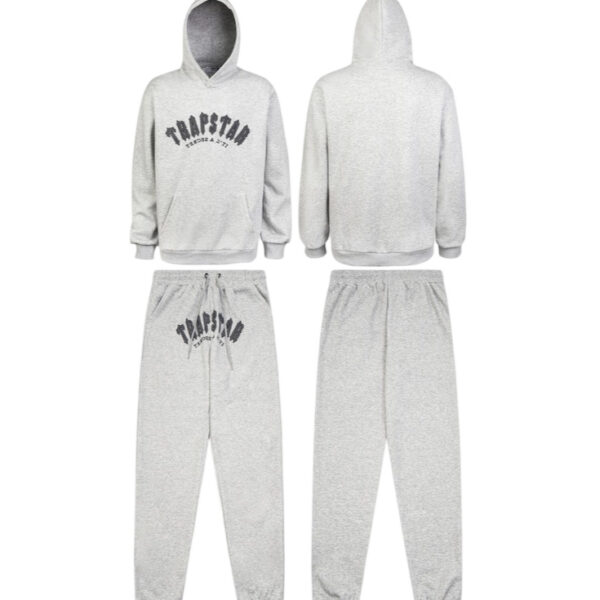 Trapstar letter gradient sports and leisure set Grey OKLU20261712