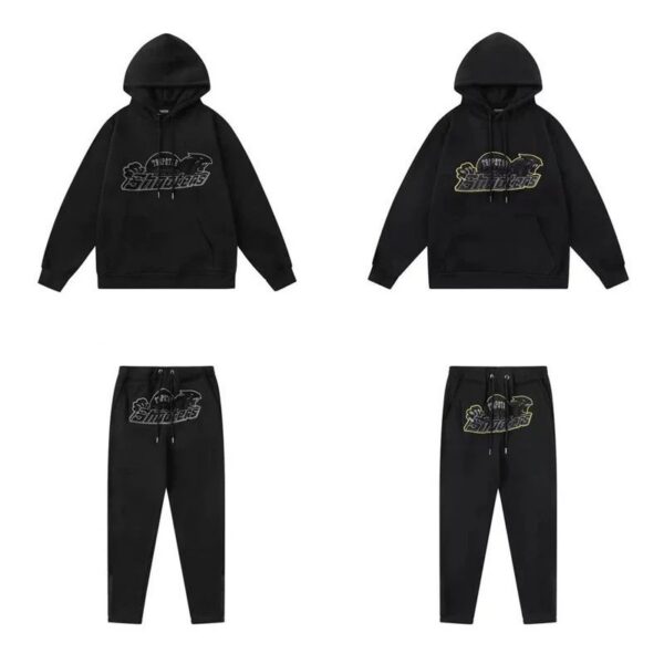 Trapstar Shooters Hoodie Tracksuit Black OKLU20261714