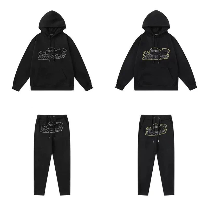 Trapstar Shooters Hoodie Tracksuit Black OKLU20261714