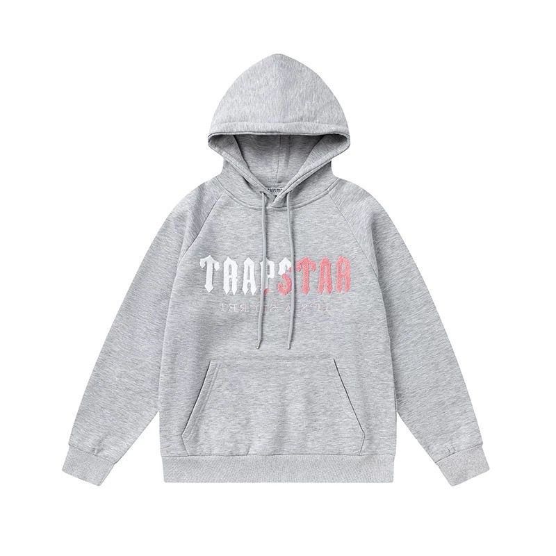 Trapstar Classic Gradient Hoodie Tracksuit Black/Grey OKLU20261720