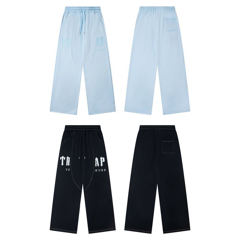 Trapstar Sports and Leisure Set Black Blue OKLU20261724