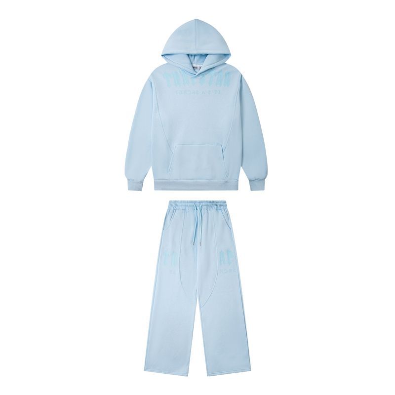 Trapstar Sports and Leisure Set Black Blue OKLU20261724