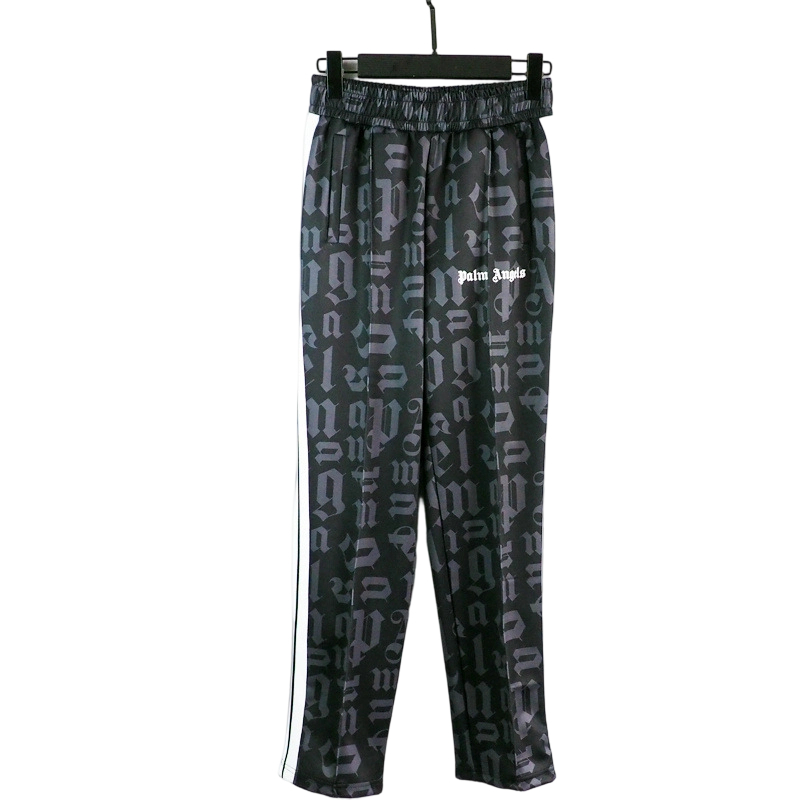 Palm Angels Zip Up Classic Track Jacket&Pants Set Black OKLU20261760