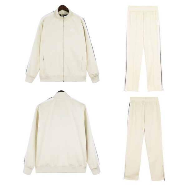 Palm Angels Zip Up Classic Track Jacket&Pants Set Apricot OKLU20261768