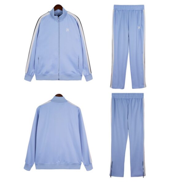 Palm Angels Zip Up Classic Track Jacket&Pants Set Light Blue OKLU20261769