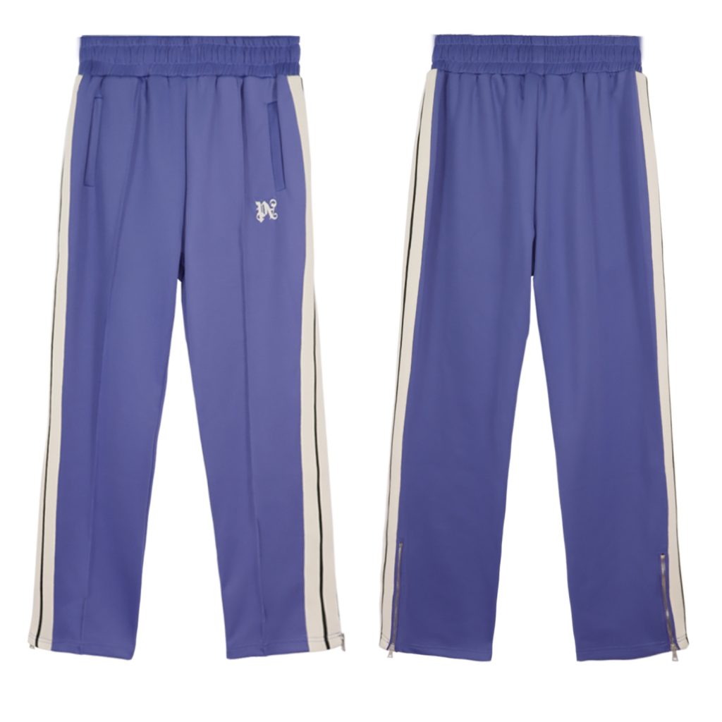 Palm Angels Zip Up Classic Track Jacket&Pants Set navy blue OKLU20261770