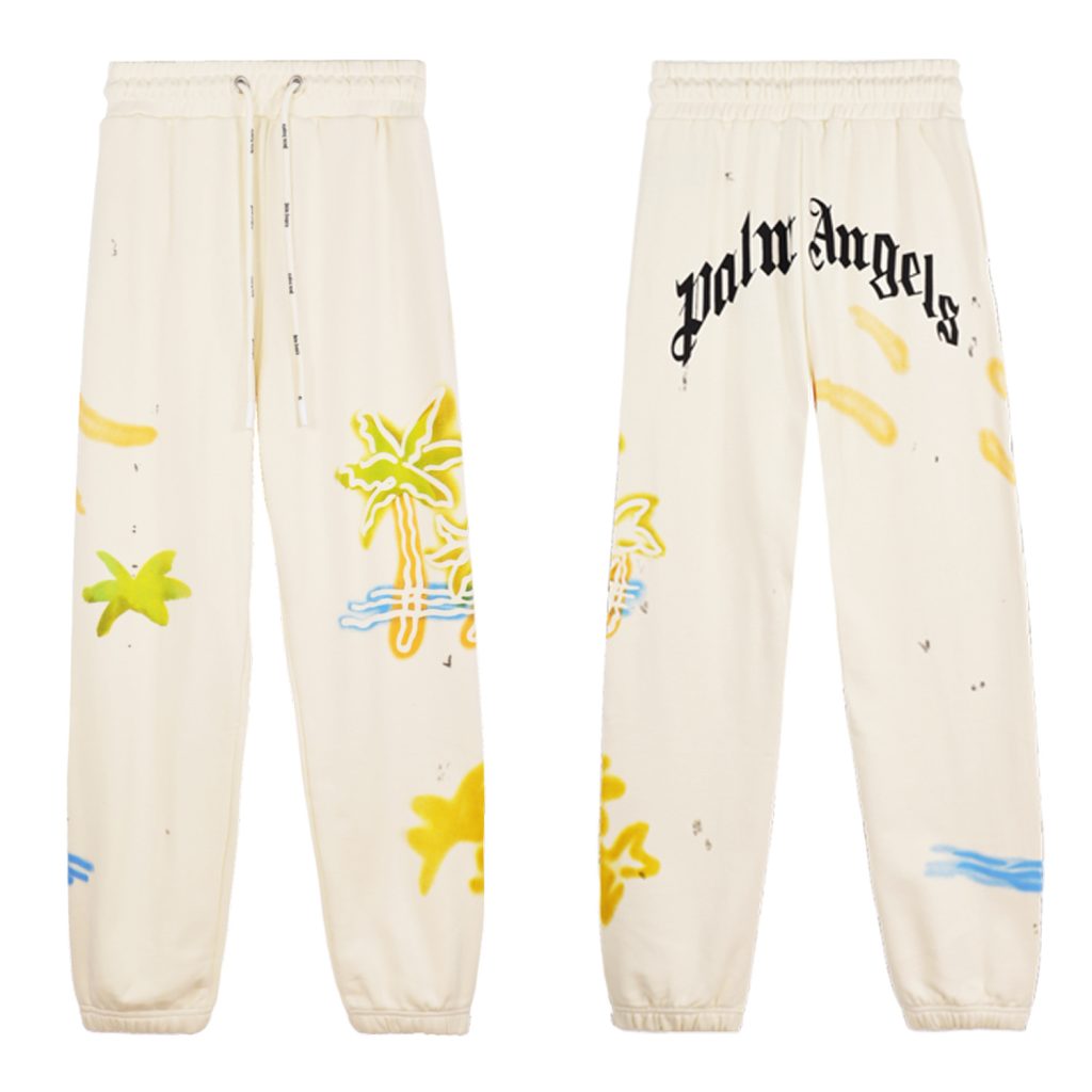 Palm Angels Hooded Hoodie Set Apricot OKLU20261771