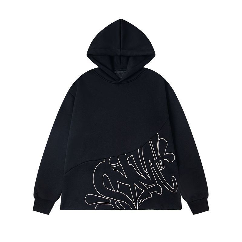 Syna World hooked sweatshirt set black OKLU20261774