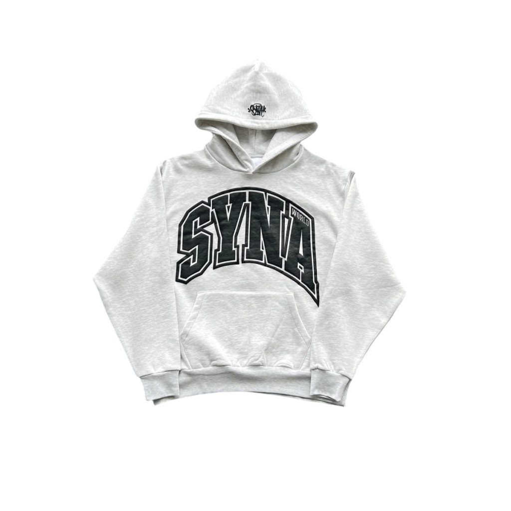 Syna World Loose Hooked Sweatshirt Set Grey OKLU20261778