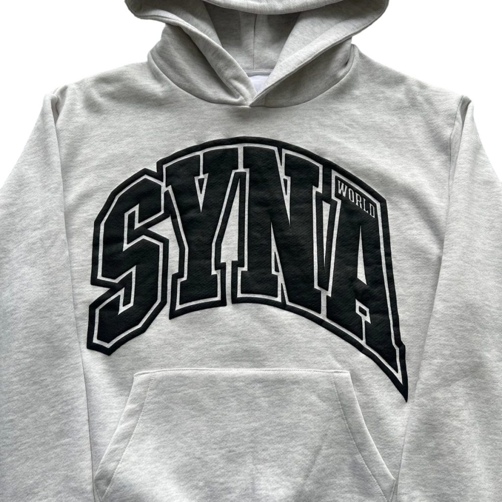 Syna World Loose Hooked Sweatshirt Set Grey OKLU20261778
