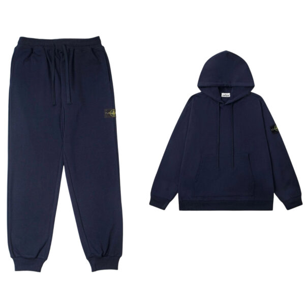 Stone Island Hoodie Set navy blue OKLU20261798