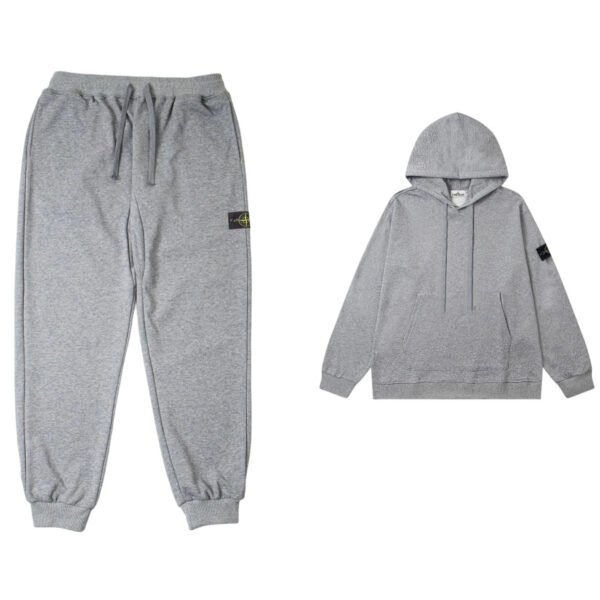 Stone Island Hoodie Set Grey OKLU20261799