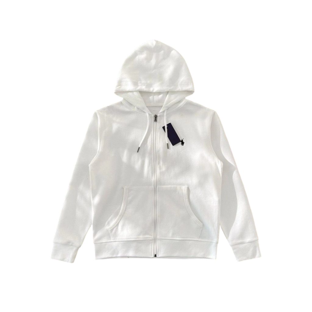 Polo Ralph Lauren Full Zip Hoodie Set White OKLU20261808