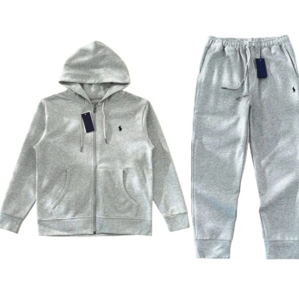 Polo Ralph Lauren Full Zip Hoodie Set Grey OKLU20261810