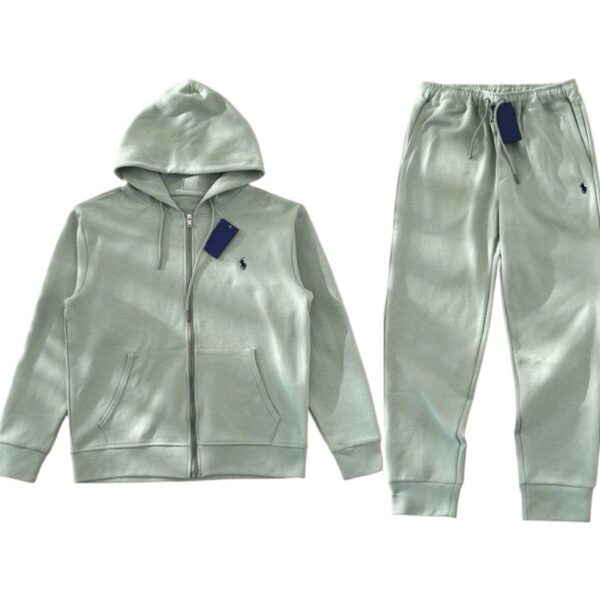 Polo Ralph Lauren Full Zip Hoodie Set Light Green OKLU20261813