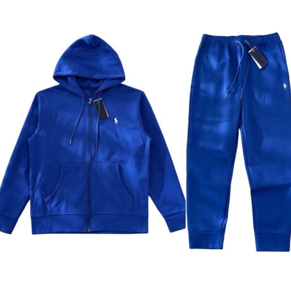 Polo Ralph Lauren Full Zip Hoodie Set Royal Blue OKLU20261814