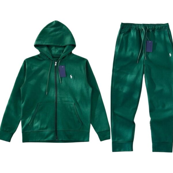 Polo Ralph Lauren Full Zip Hoodie Set dark green OKLU20261817