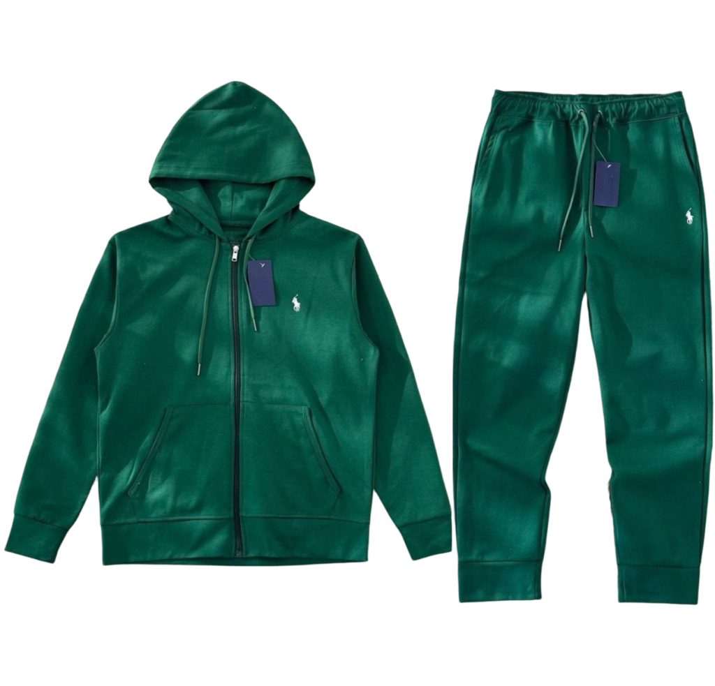Polo Ralph Lauren Full Zip Hoodie Set dark green OKLU20261817