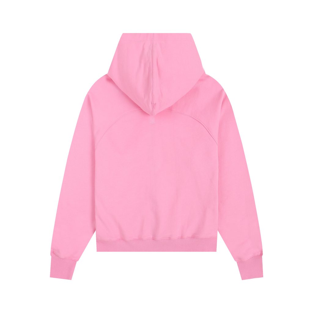 Ami Classic Love Zipper cardigan Set Light Pink OKLU20261837