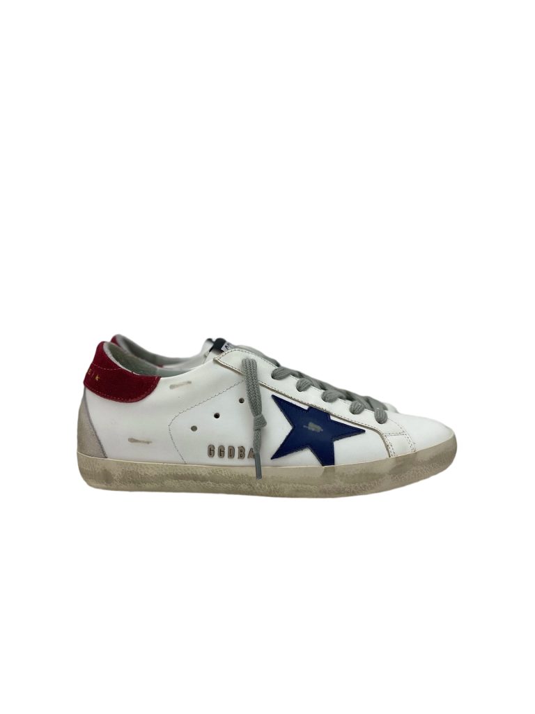 Golden Goose Super Star Wine red heel hidden blue star OKLU2026185