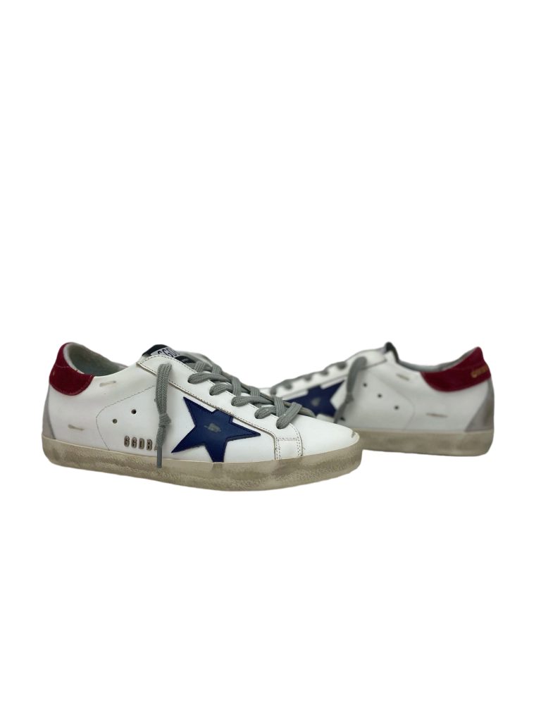 Golden Goose Super Star Wine red heel hidden blue star OKLU2026185