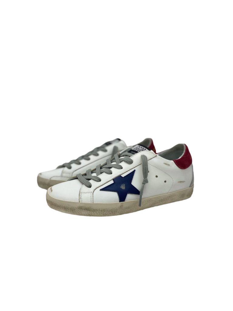 Golden Goose Super Star Wine red heel hidden blue star OKLU2026185