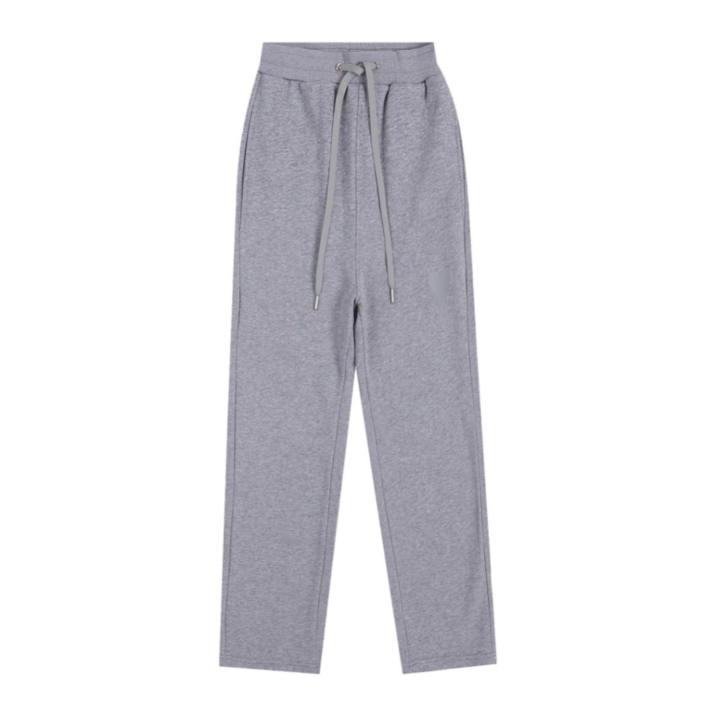 AMI 2025 Macaron Hoodie set Grey OKLU20261875