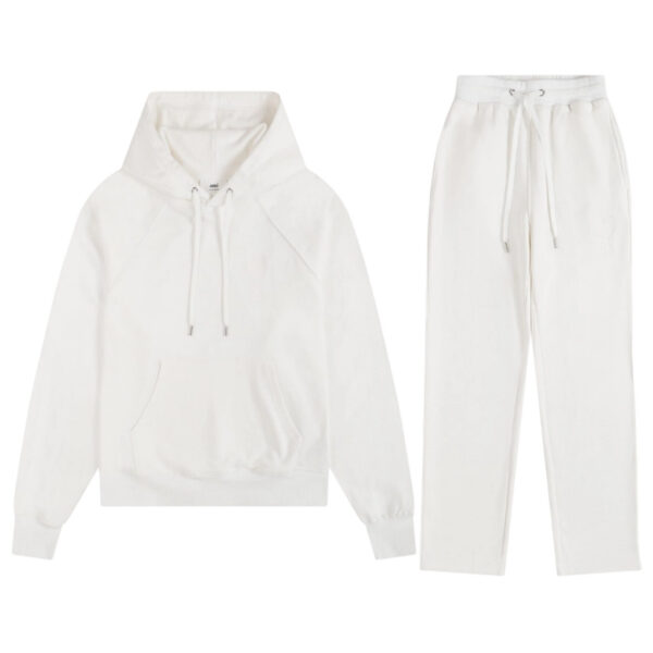 AMI 2025 Macaron Hoodie set White OKLU20261876