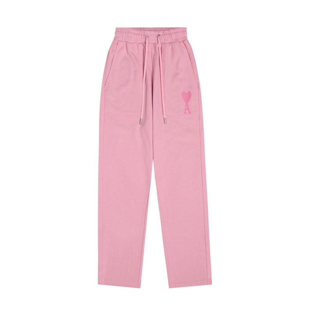 AMI 2025 Macaron Hoodie set Light Pink OKLU20261878