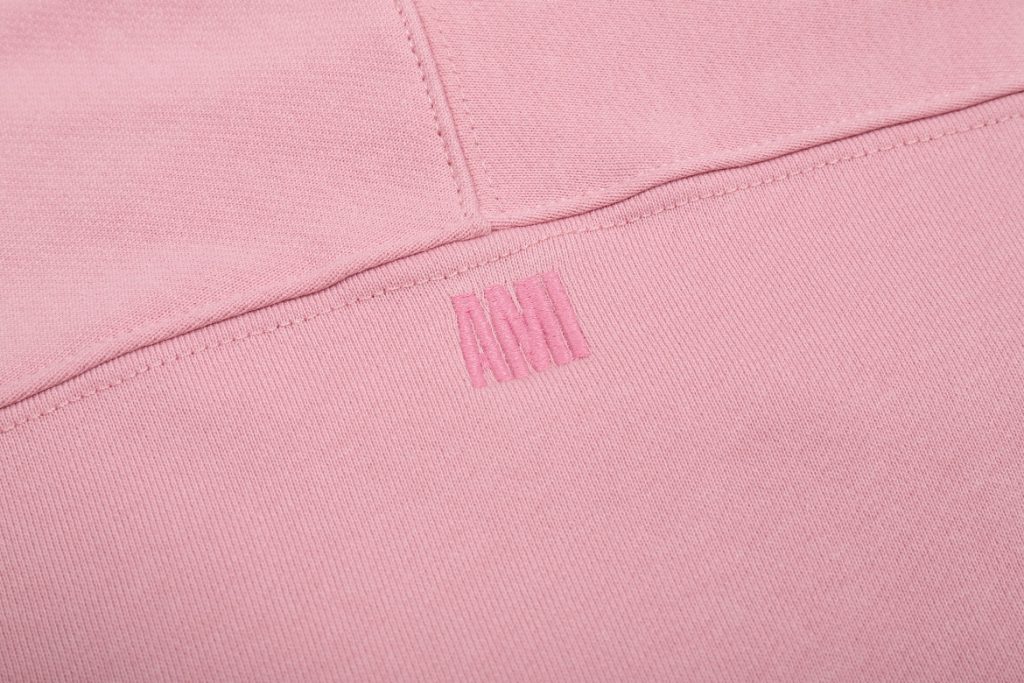 AMI 2025 Macaron Hoodie set Light Pink OKLU20261878