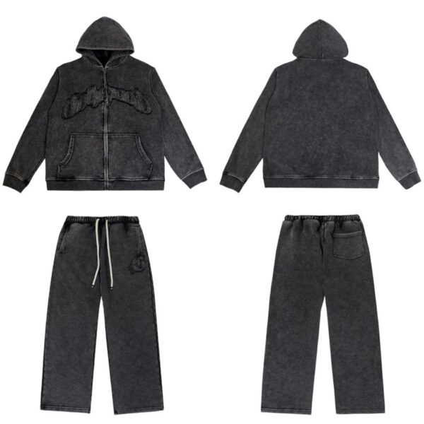 Godspeed Logo Sweatsuit Black Grey OKLU20261894