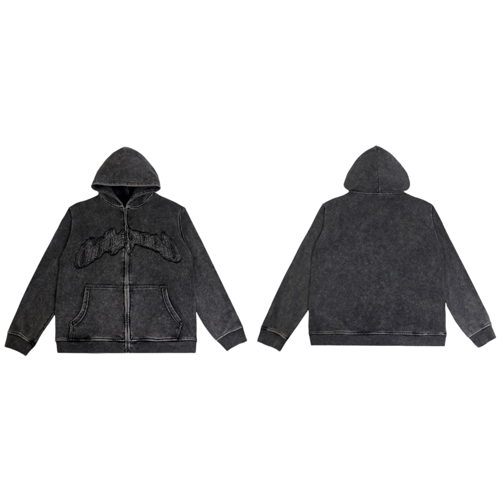 Godspeed Logo Sweatsuit Black Grey OKLU20261894