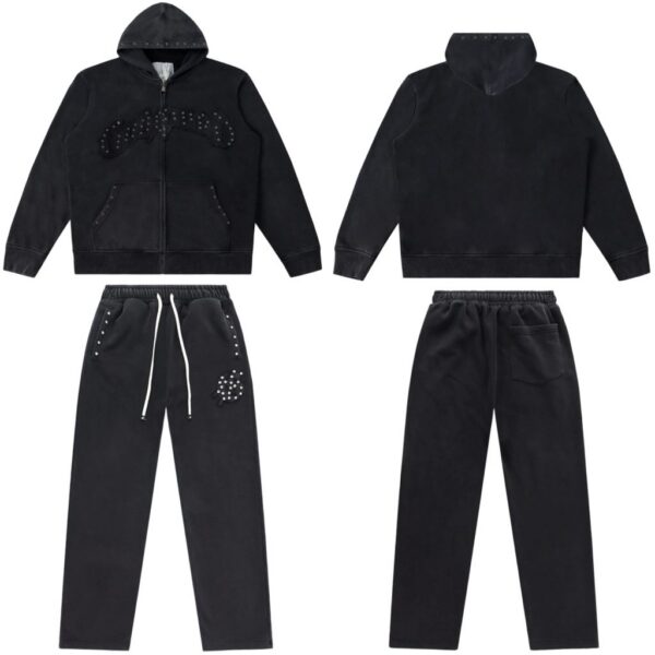 Godspeed hooded sweatshirt set black OKLU20261895
