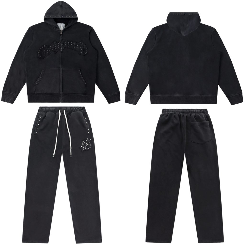 Godspeed hooded sweatshirt set black OKLU20261895