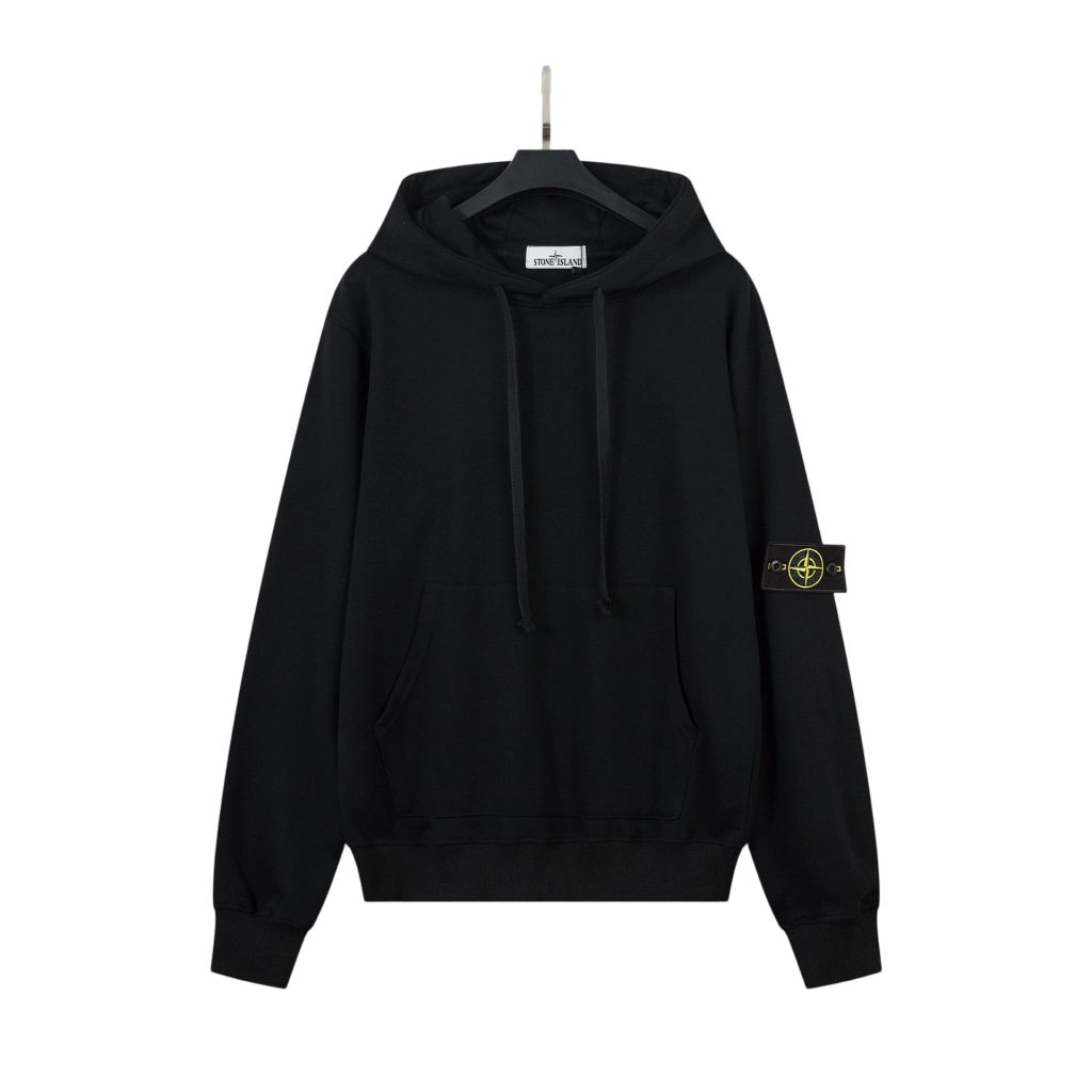 Stone Island Basic Hoodie Set Black OKLU20261903