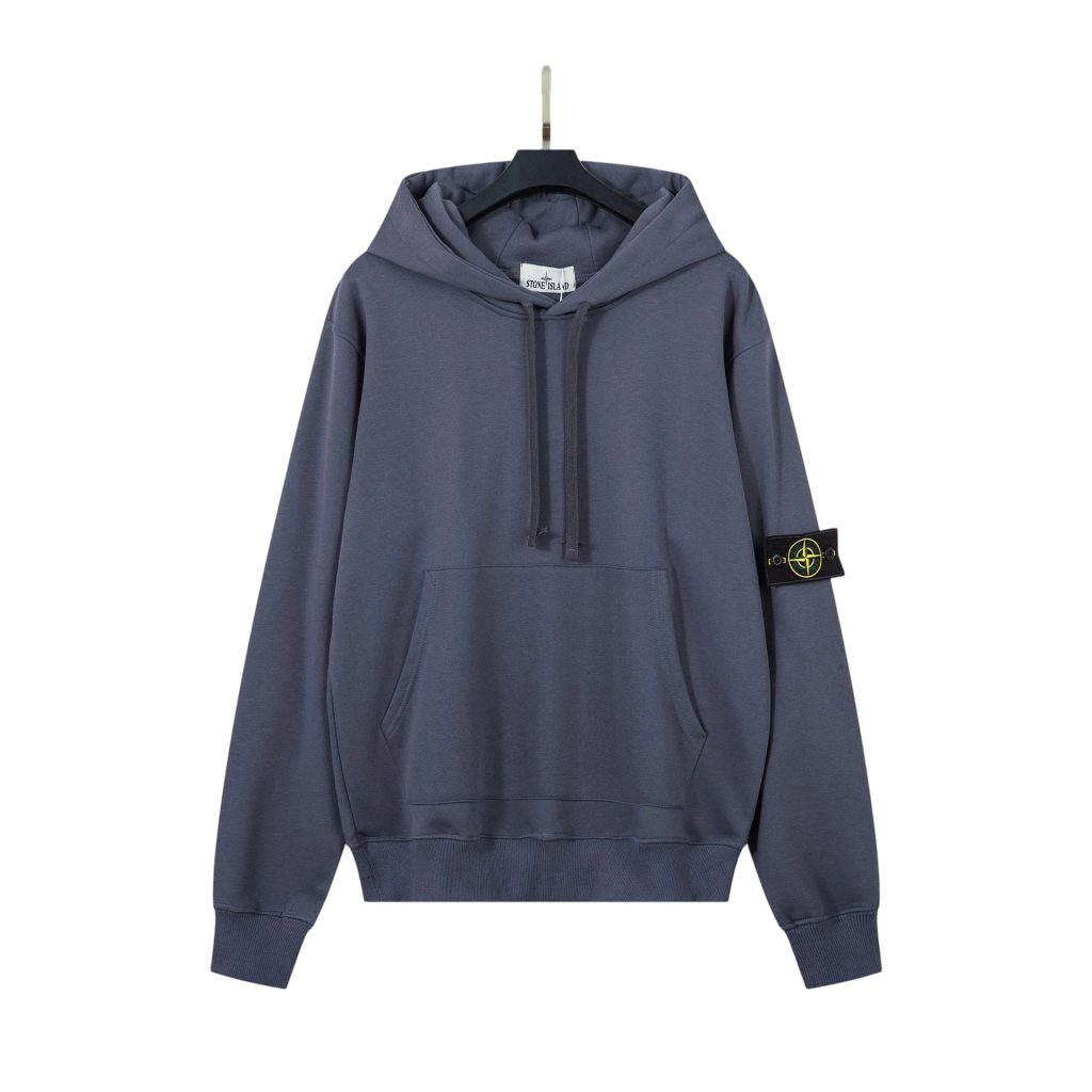 Stone Island Basic Hoodie Set Grey Blue OKLU20261904
