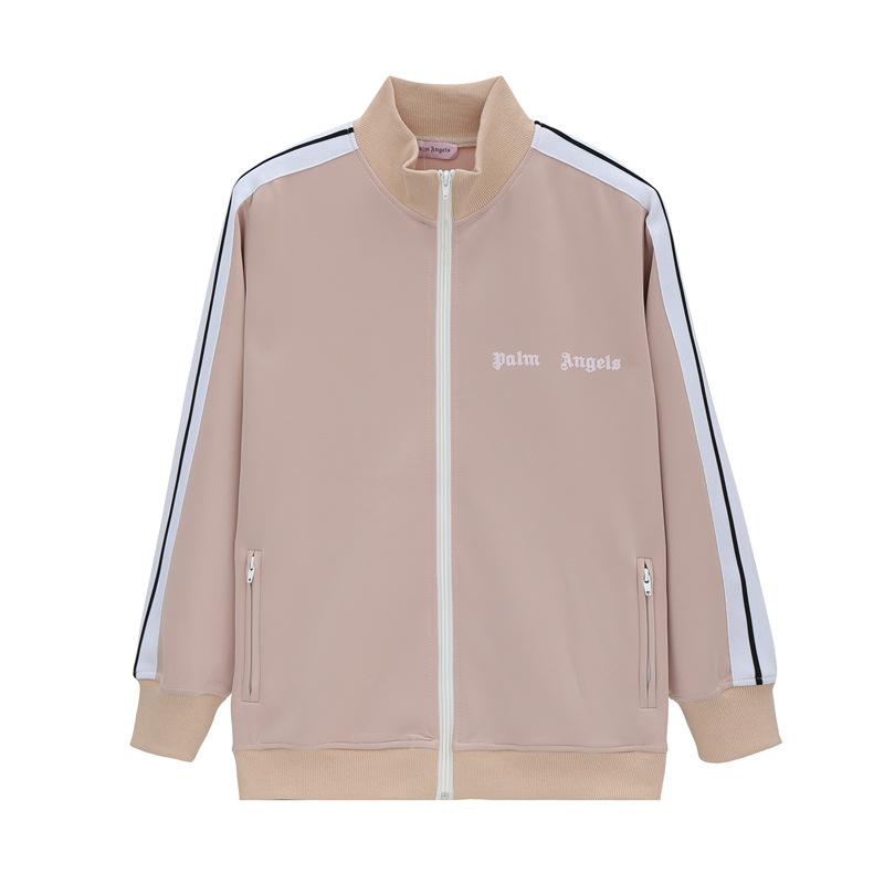 Palm Angels Zip Up Classic Track Jacket&Pants Set Apricot OKLU20261910