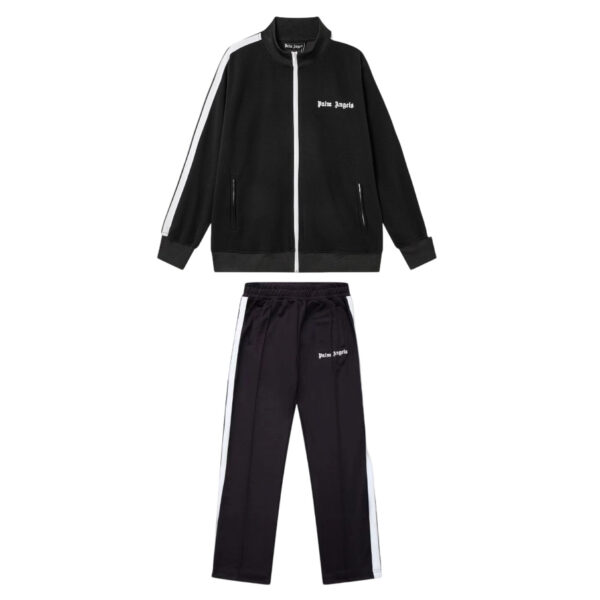 Palm Angels Zip-Up Classic Track Jacket & Pants Set Black OKLU20261920