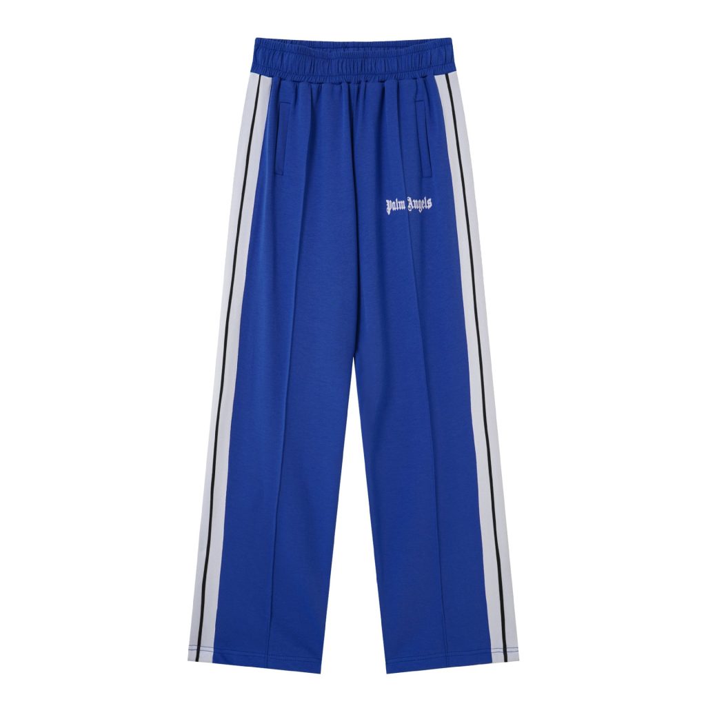 Palm Angels Zip-Up Classic Track Jacket & Pants Set Sapphire blue OKLU20261923
