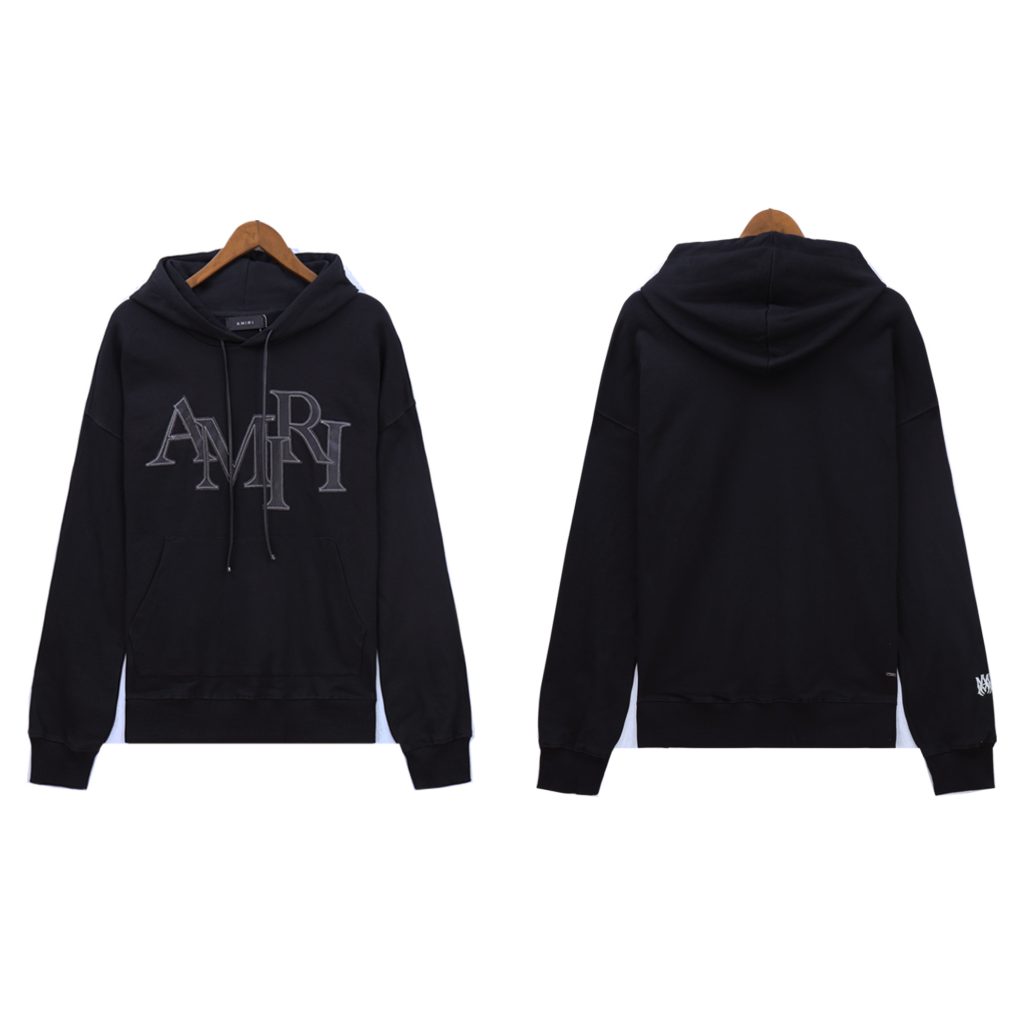 Amiri Print Hoodie & Sweatpant Set Black OKLU20261927