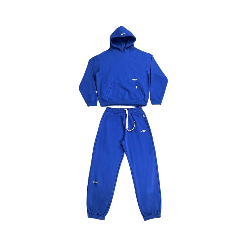 Represent Retro Hoodie Sapphire Blue Set OKLU20261939