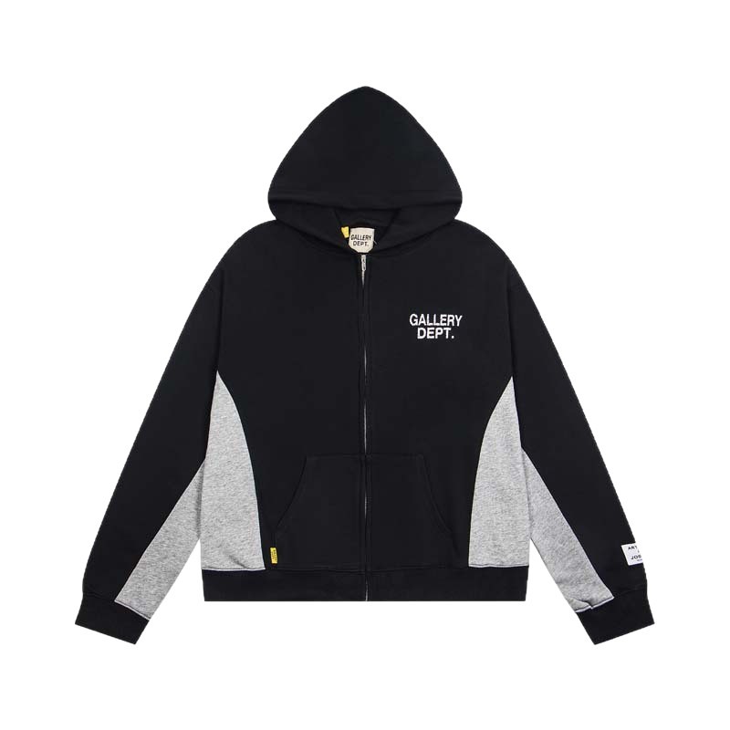 Gallery Depot American hooded sweatshirt and pants set Black/gray OKLU20261948