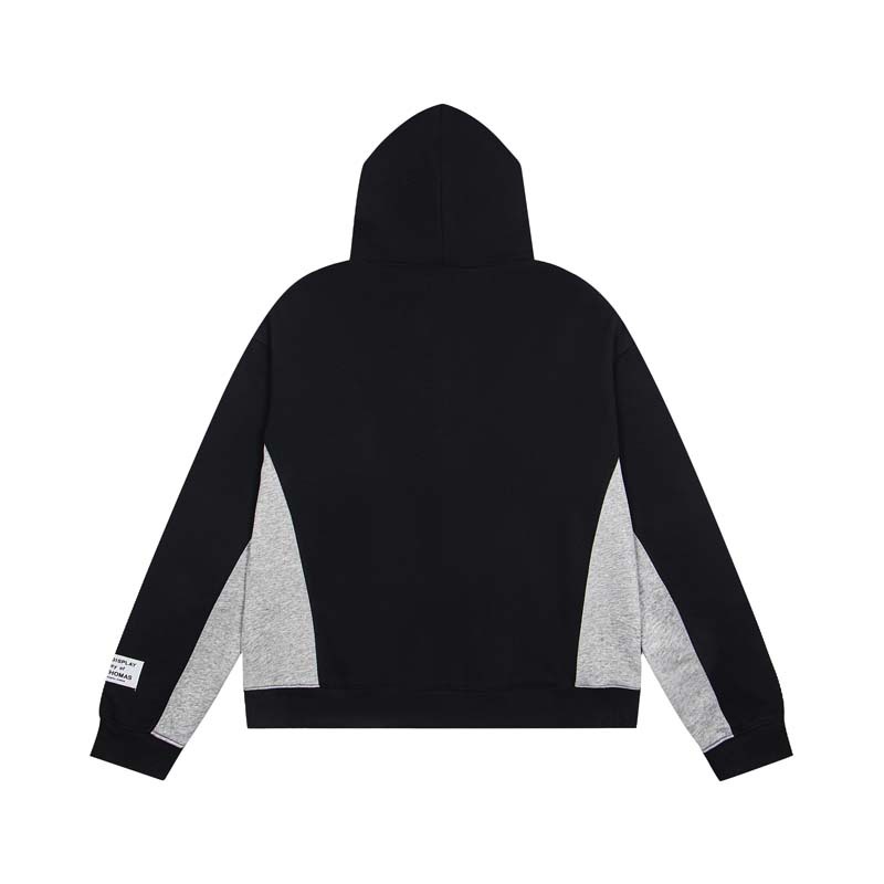 Gallery Depot American hooded sweatshirt and pants set Black/gray OKLU20261948