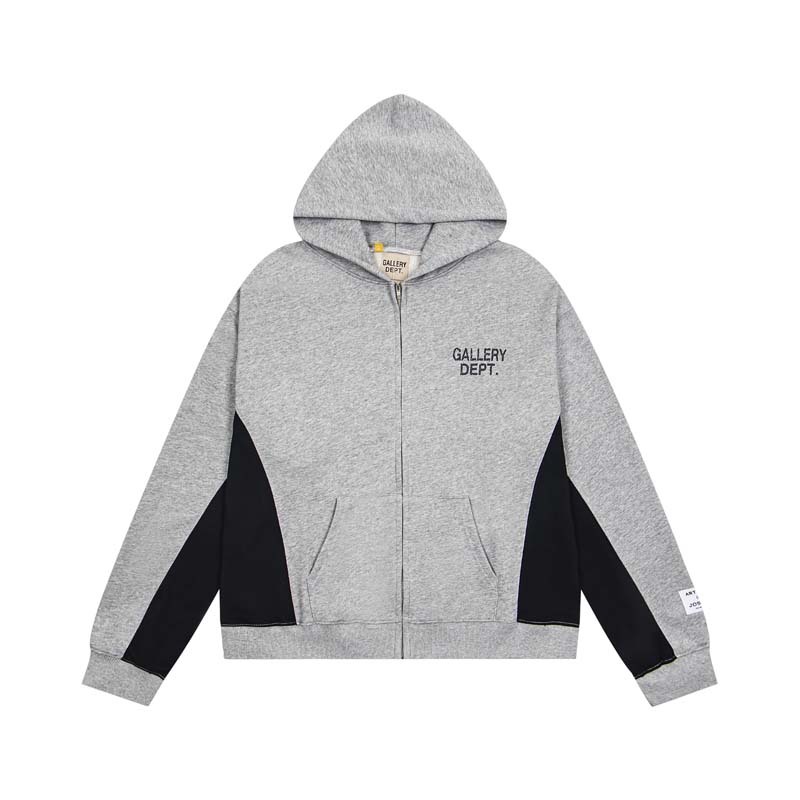 Gallery Depot American hooded sweatshirt and pants set Black/gray OKLU20261948