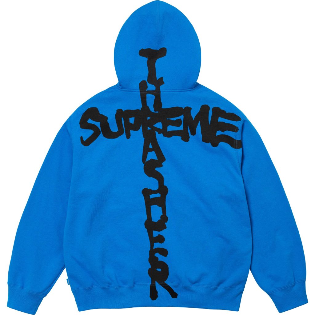 Supreme Hooded Sweatshirt Set Blue OKLU20261958